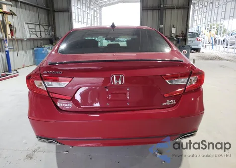 2021 Honda Accord Sport from USA, damaged, VIN 1HGCV2F31MA001817